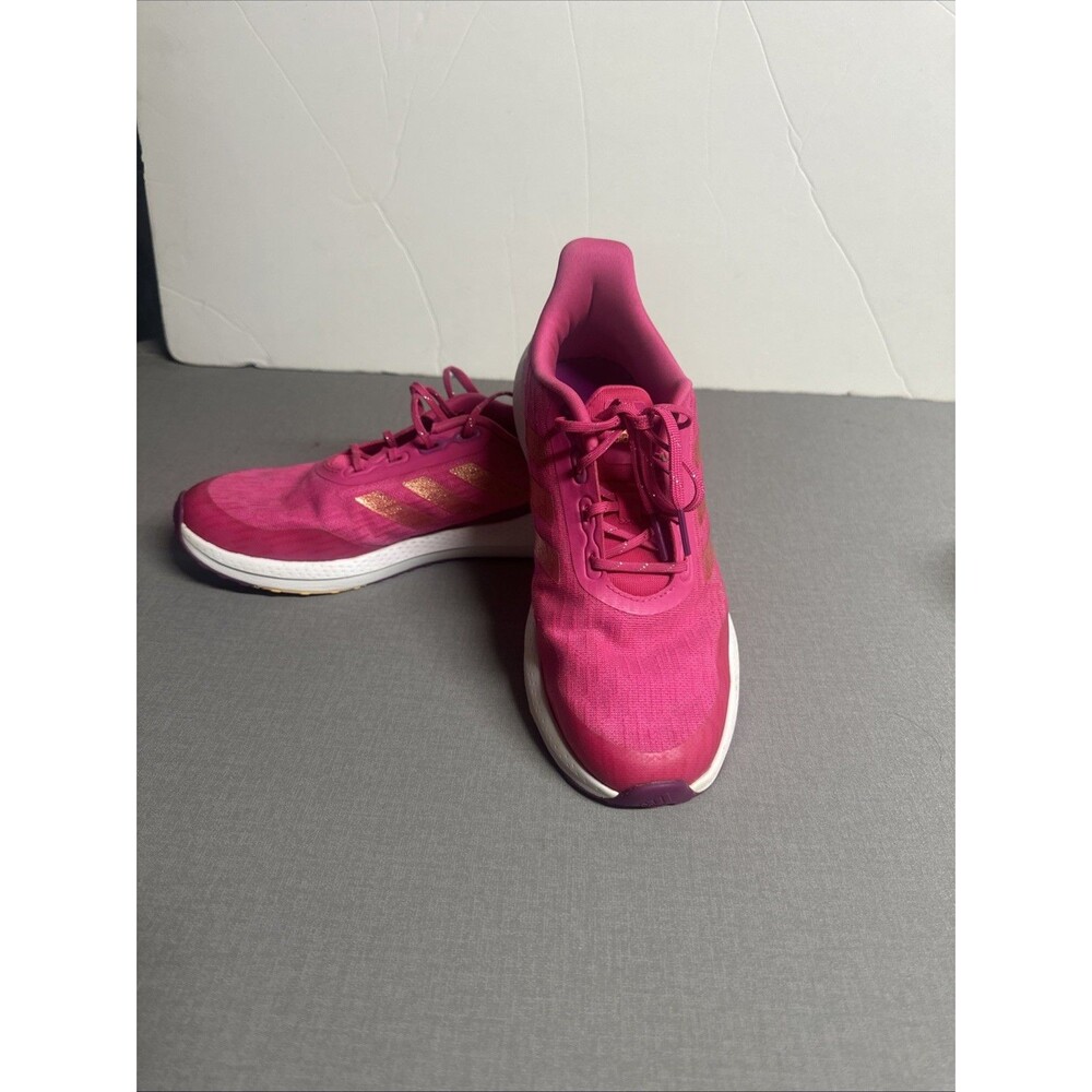 Adidas EQ21 Run J Kid's Running Shoes Girls GY2736 Pink US Size 5.5